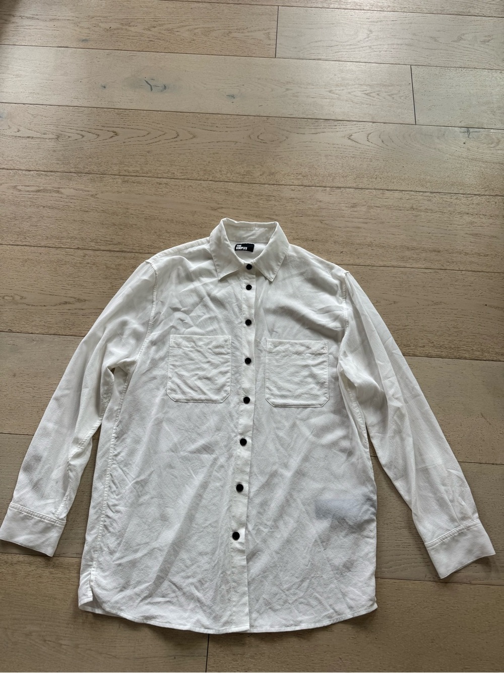 The Kooples silk button down blouse size 1